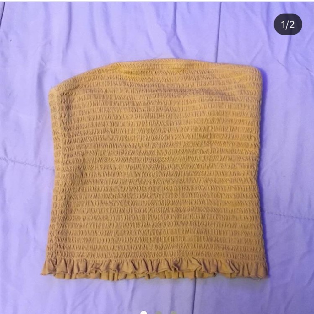 Yellow Tube Top
